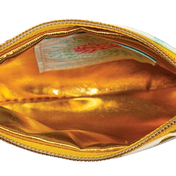 Fancy Elephant Coin Purse Papaya NWT NEW Vegan Leather - Picture 2 of 2